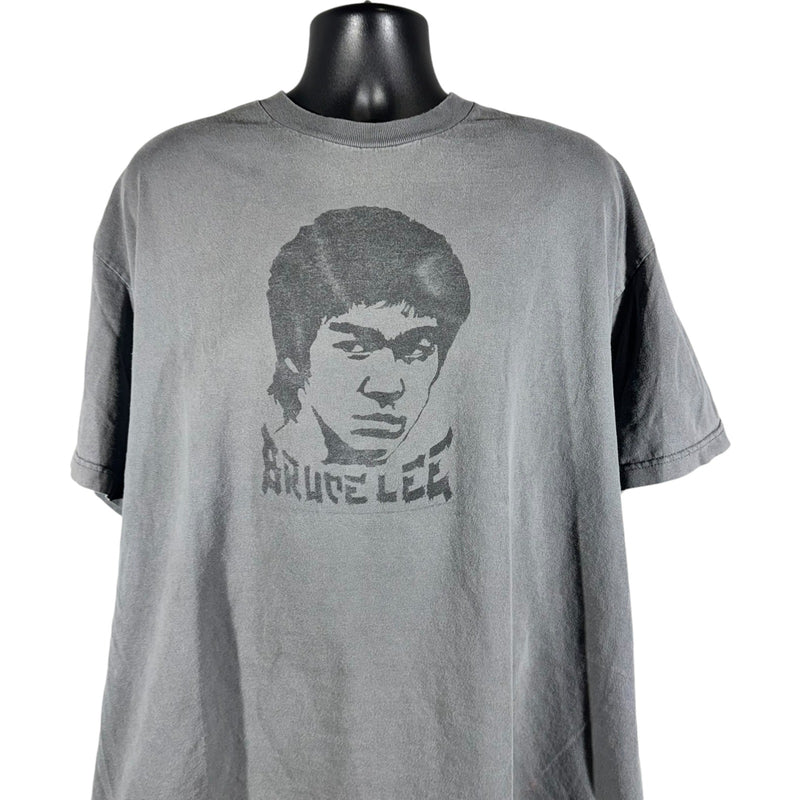 Vintage Bruce Lee Spellout Headshot Graphic Tee