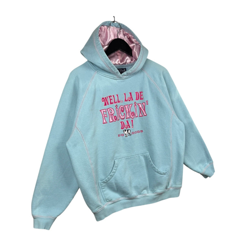 Vintage Women's Big Dogs Pullover Hoodie