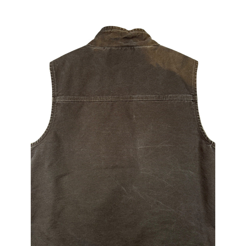 Vintage Carhartt Canvas Full Zip Workwear Vest