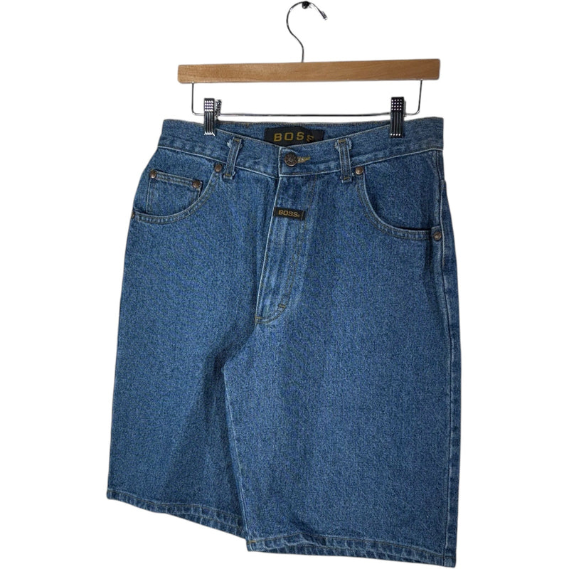 Vintage Boss Baggy Denim Shorts 32x11