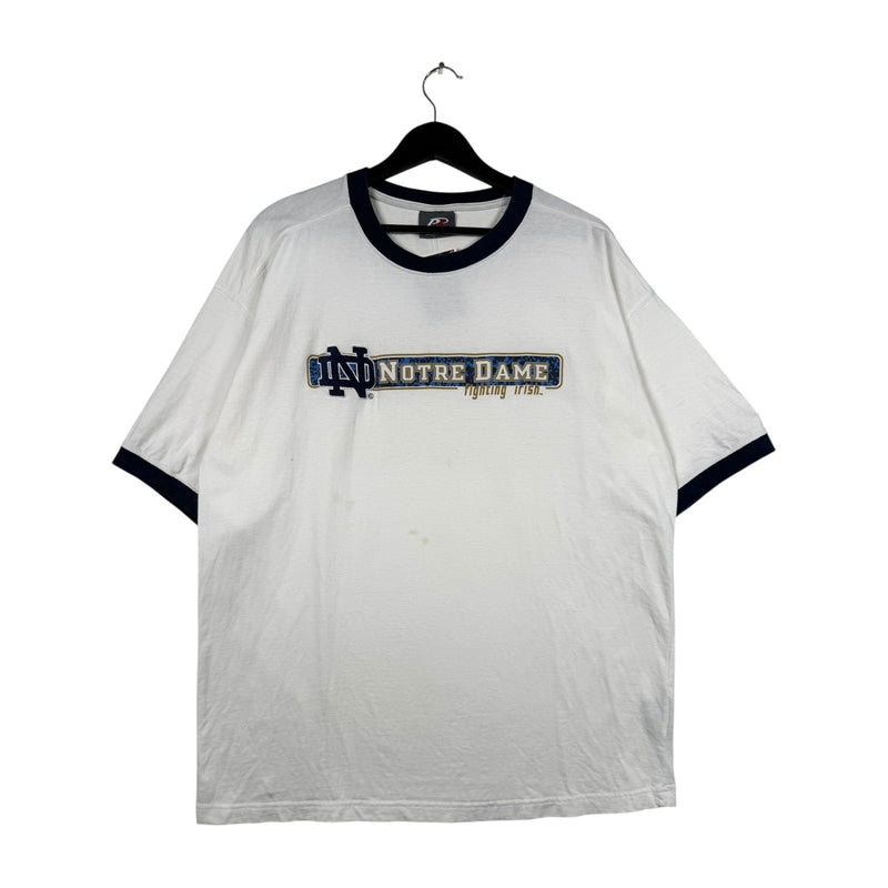 Vintage Notre Dame University Ringer T-Shirt