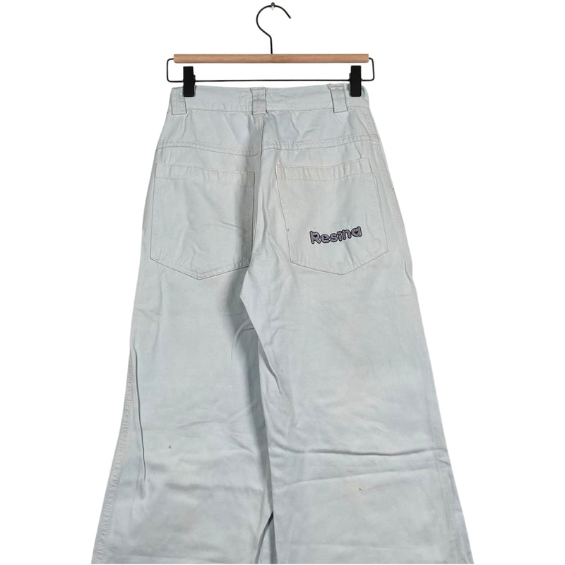 Y2K Resina Streetwear Baggy Cargo Pants 34