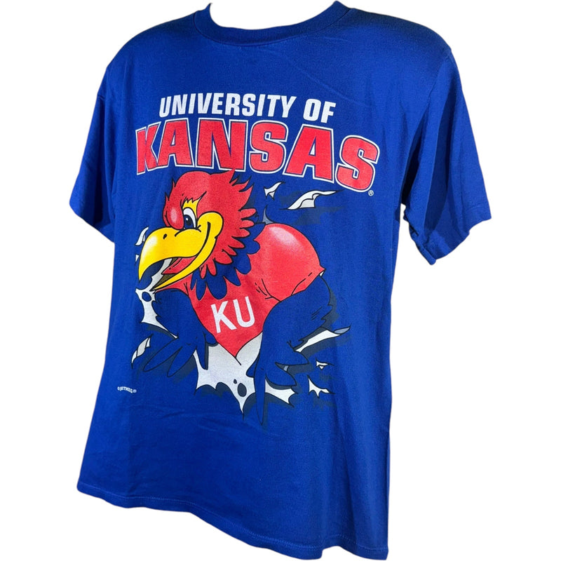 Vintage University of Kansas Jayhawks Breakthrough Nutmeg Tee