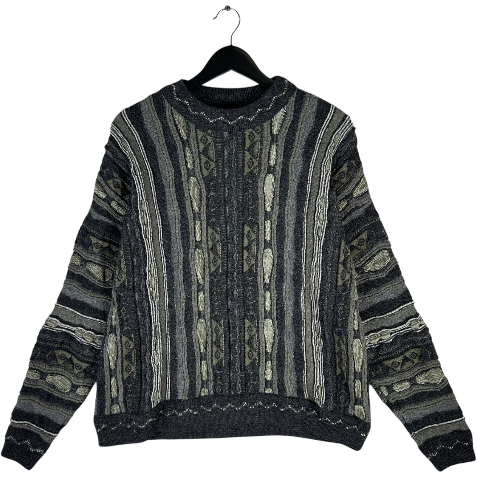 Vintage Coogi Wool 3D Knit Sweater