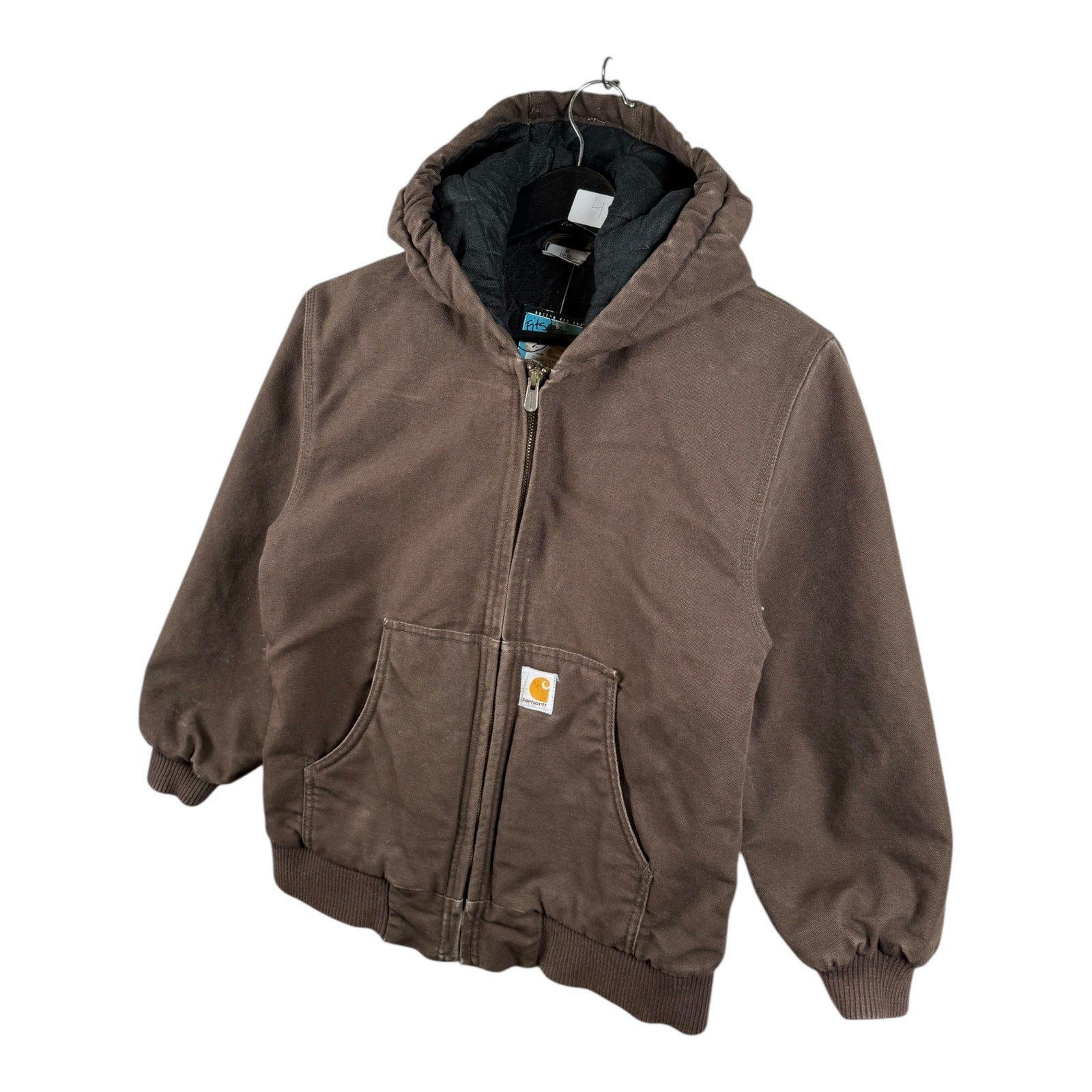 Vintage Youth Carhartt Lined Full Zip Hoodie