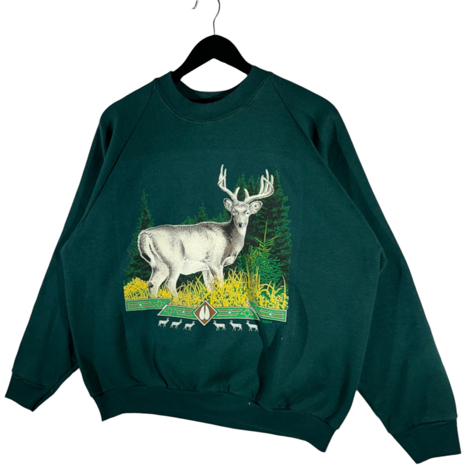 Vintage Deer Nature Crewneck