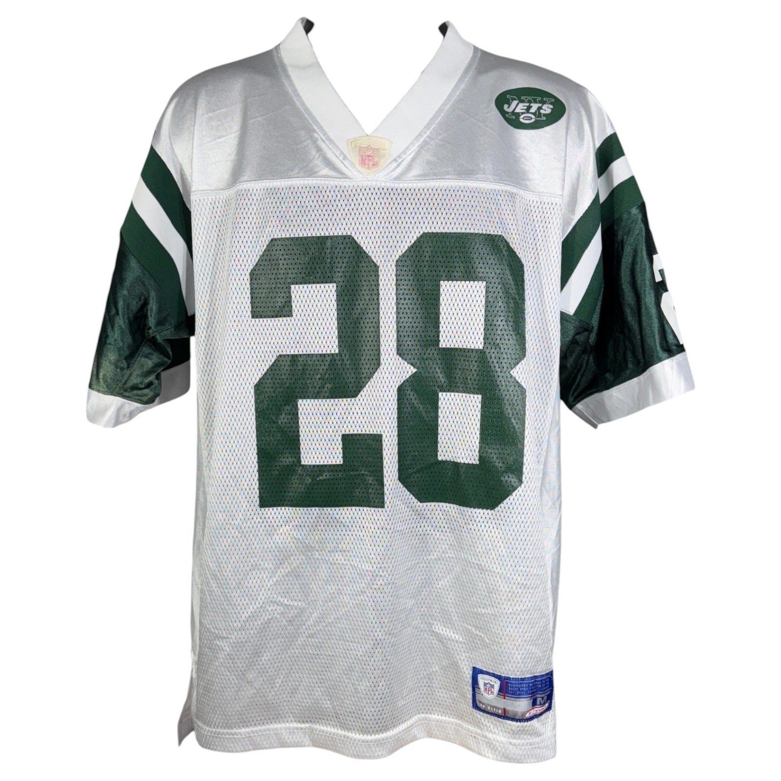 Vintage Reebok New York Jets Curtis Martin #28 NFL Jersey