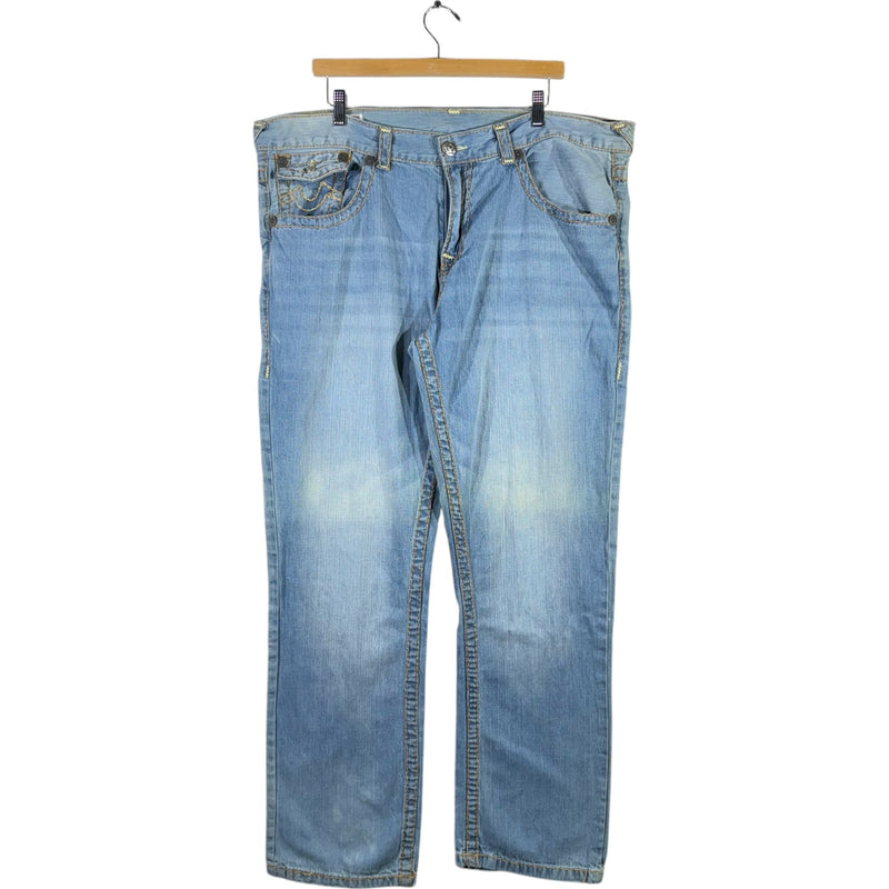 Vintage True Religion Straight Leg Denim Jeans 41x32
