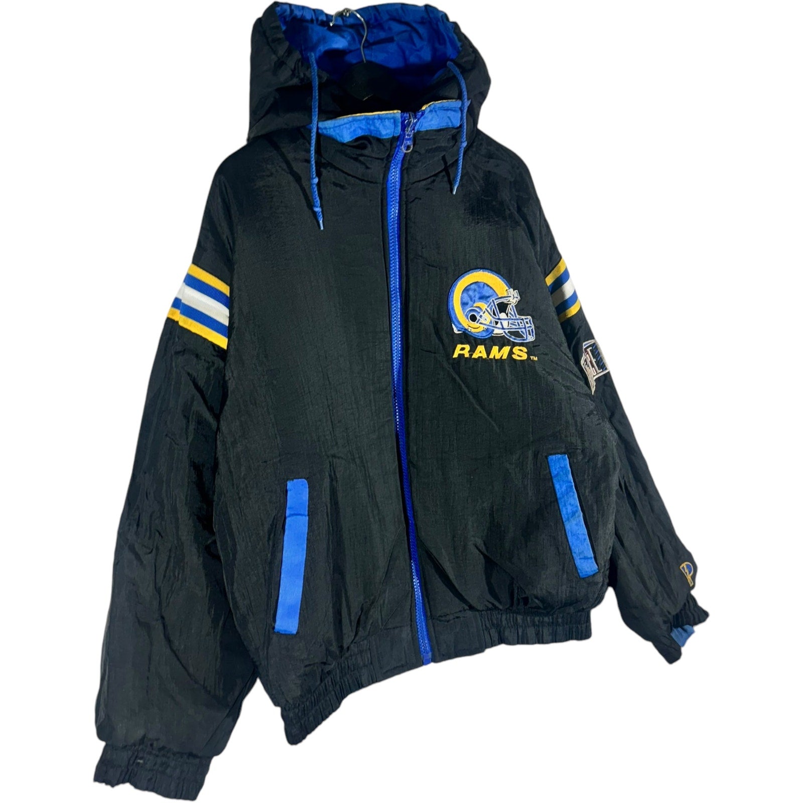 Vintage Pro Player St. Louis Rams Reversible Puffer Jacket