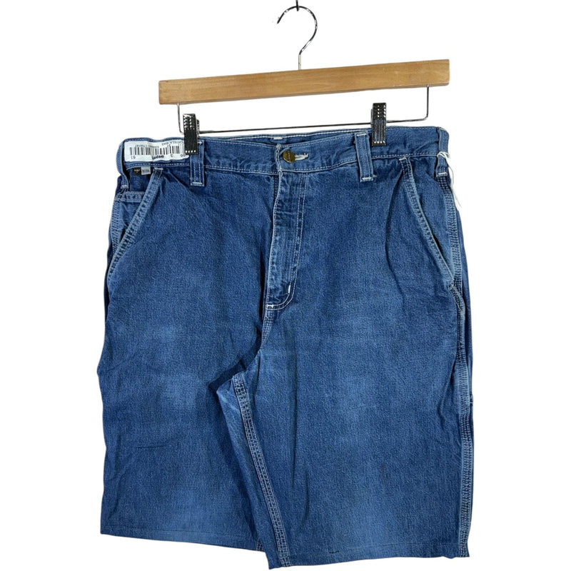 Vintage Carhartt Denim Carpenter Shorts 33