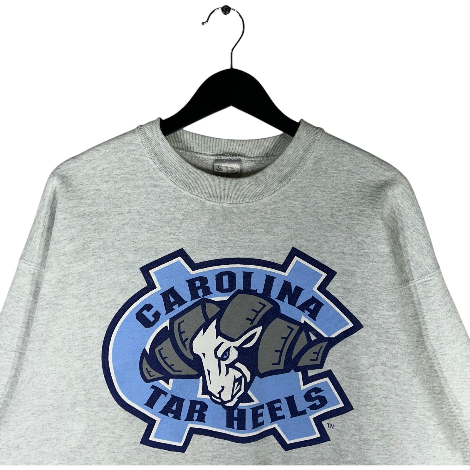 Vintage The University of North Carolina Tar Heels Logo Crewneck