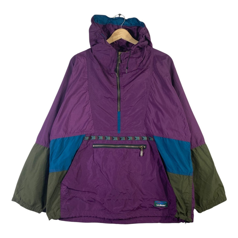 Vintage L.L. Bean Colorblock Anorak Light Jacket