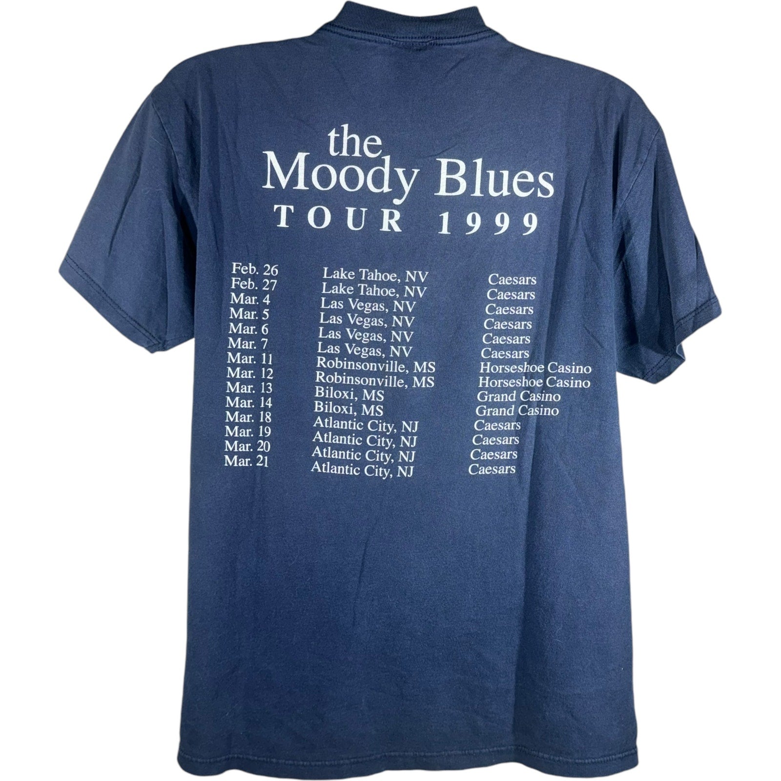 Vintage Moody Blues Tour Tee 1999