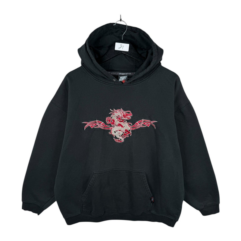 Vintage Red Dragon Tribal Hoodie