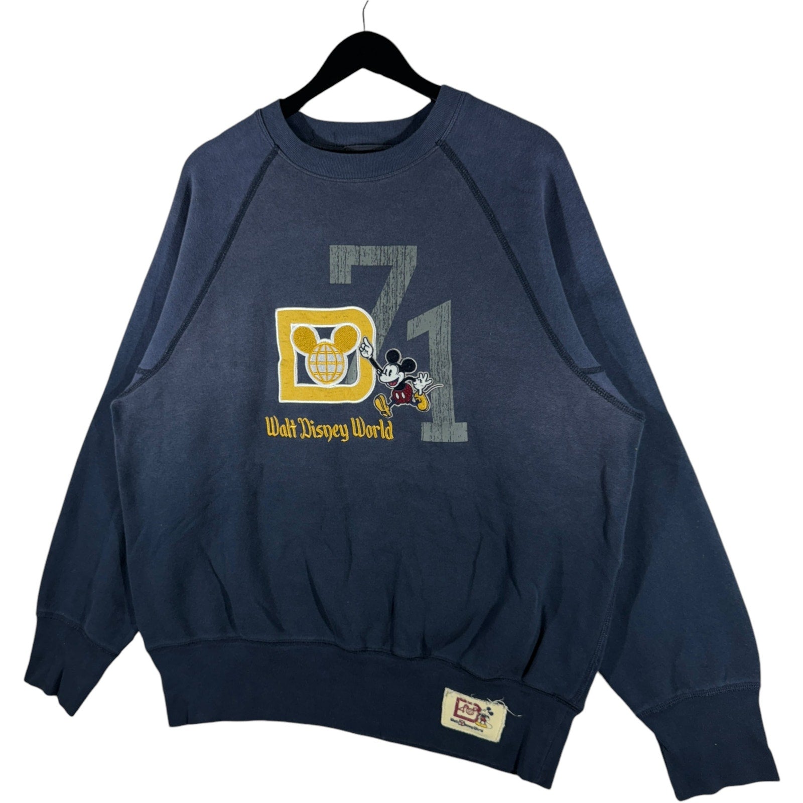 Vintage Disney World Mickey Mouse Crewneck