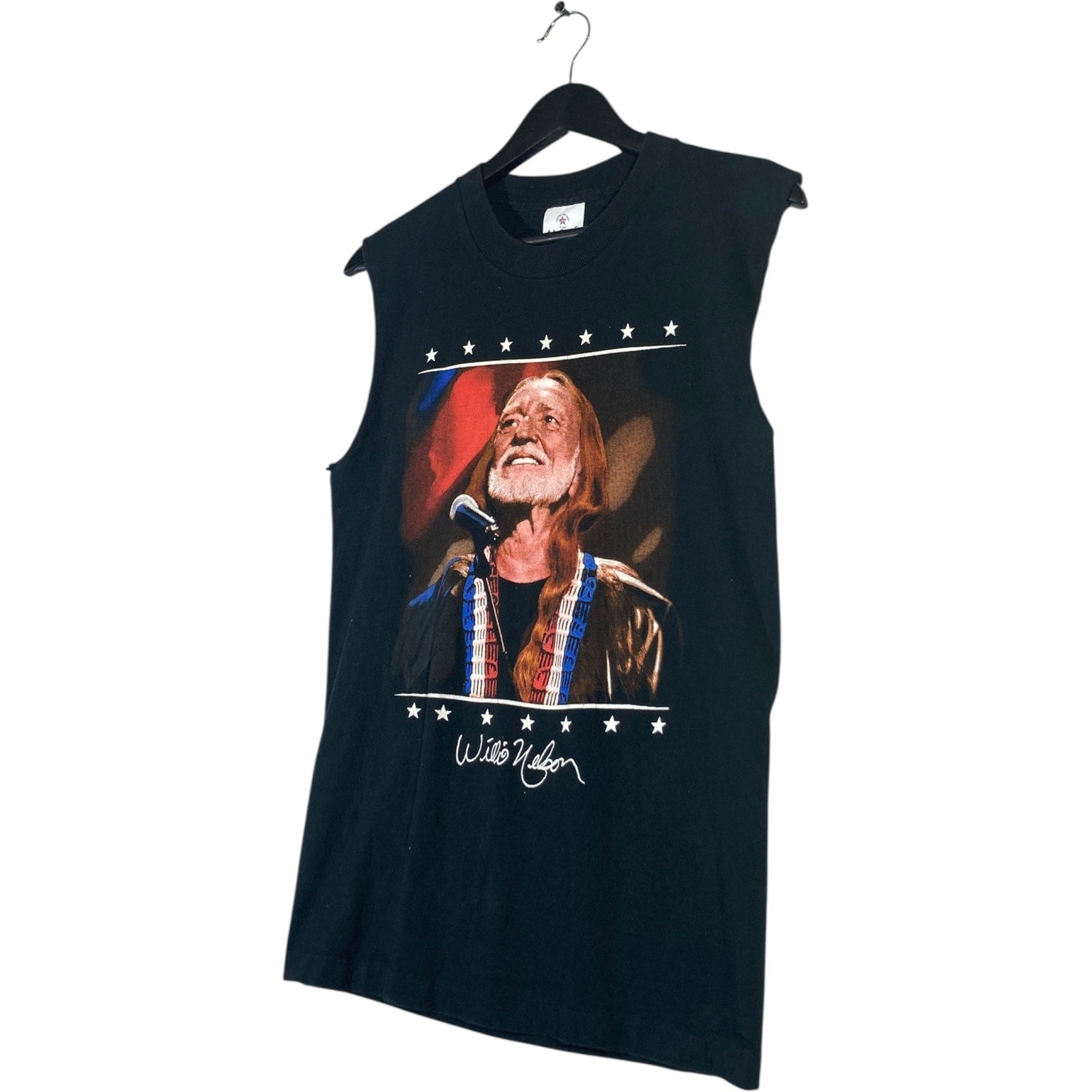 Vintage Willie Nelson Tank Top Small American Singer Tank Top