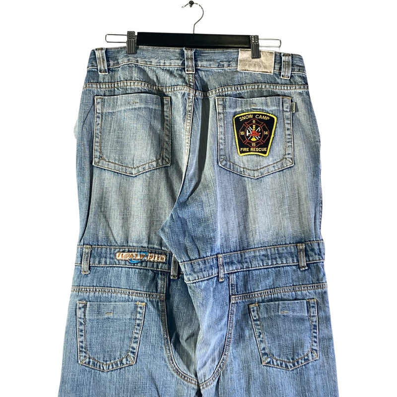 Vintage Minhao Cargo Denim Jeans 34x31