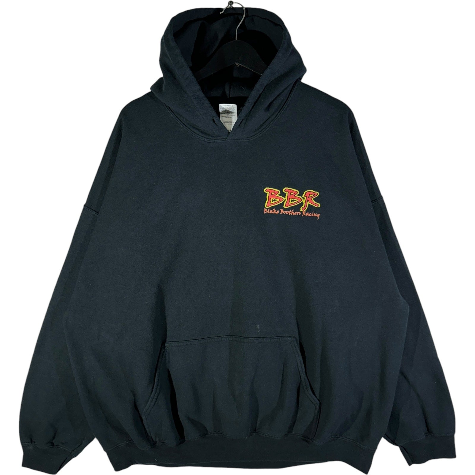 Vintage BBR The Screamin Nuts Drag Racing Hoodie