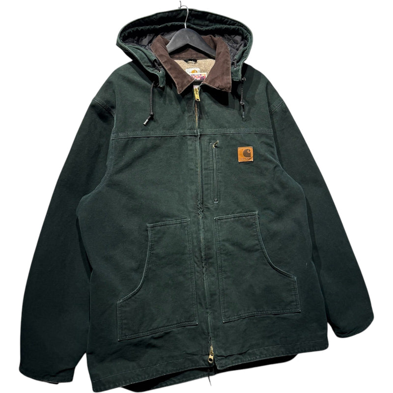 Vintage Carhartt C61 Sherpa Lined Barn Workwear Jacket