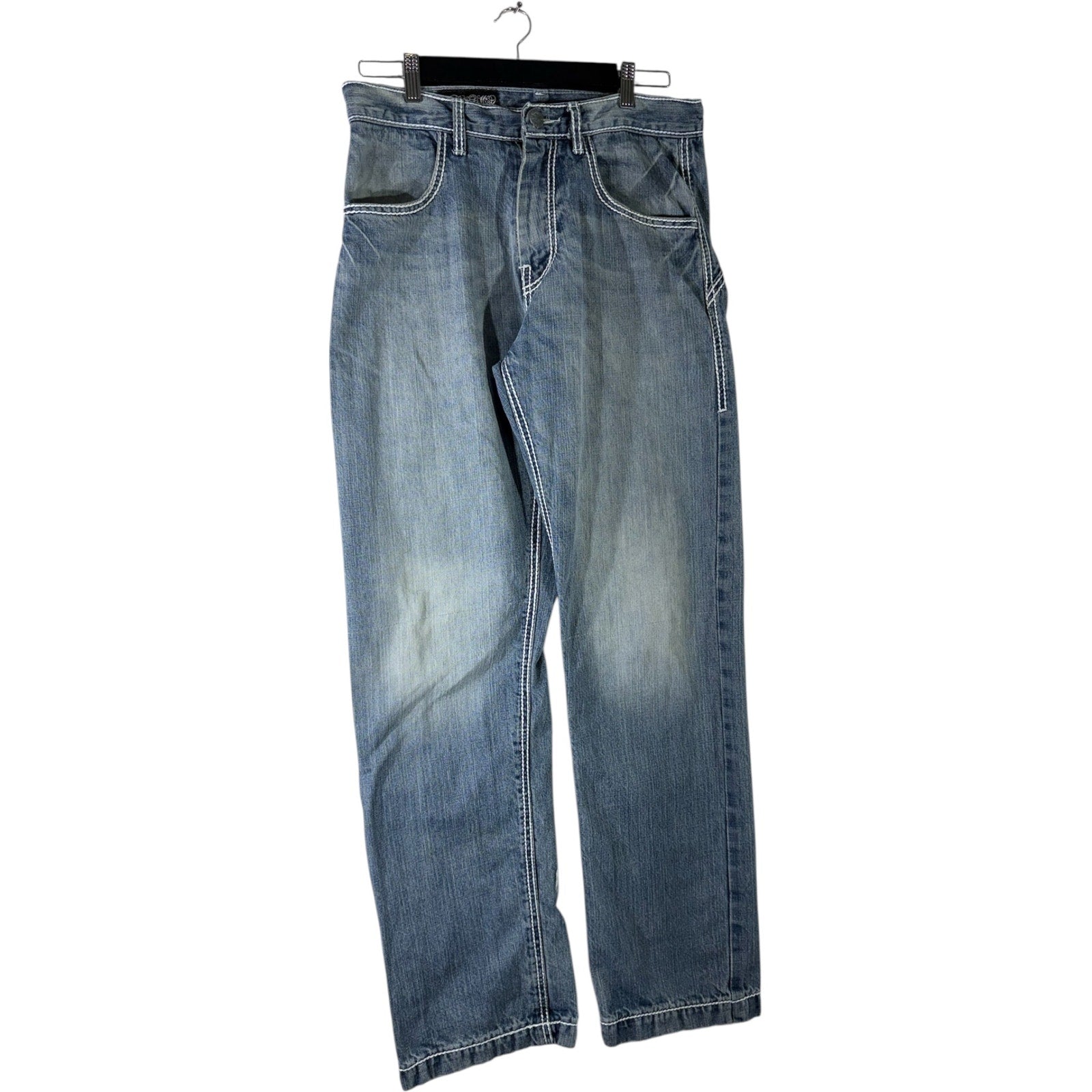 Vintage BM Denim Y2K Straight Leg Denim Jeans 34x33