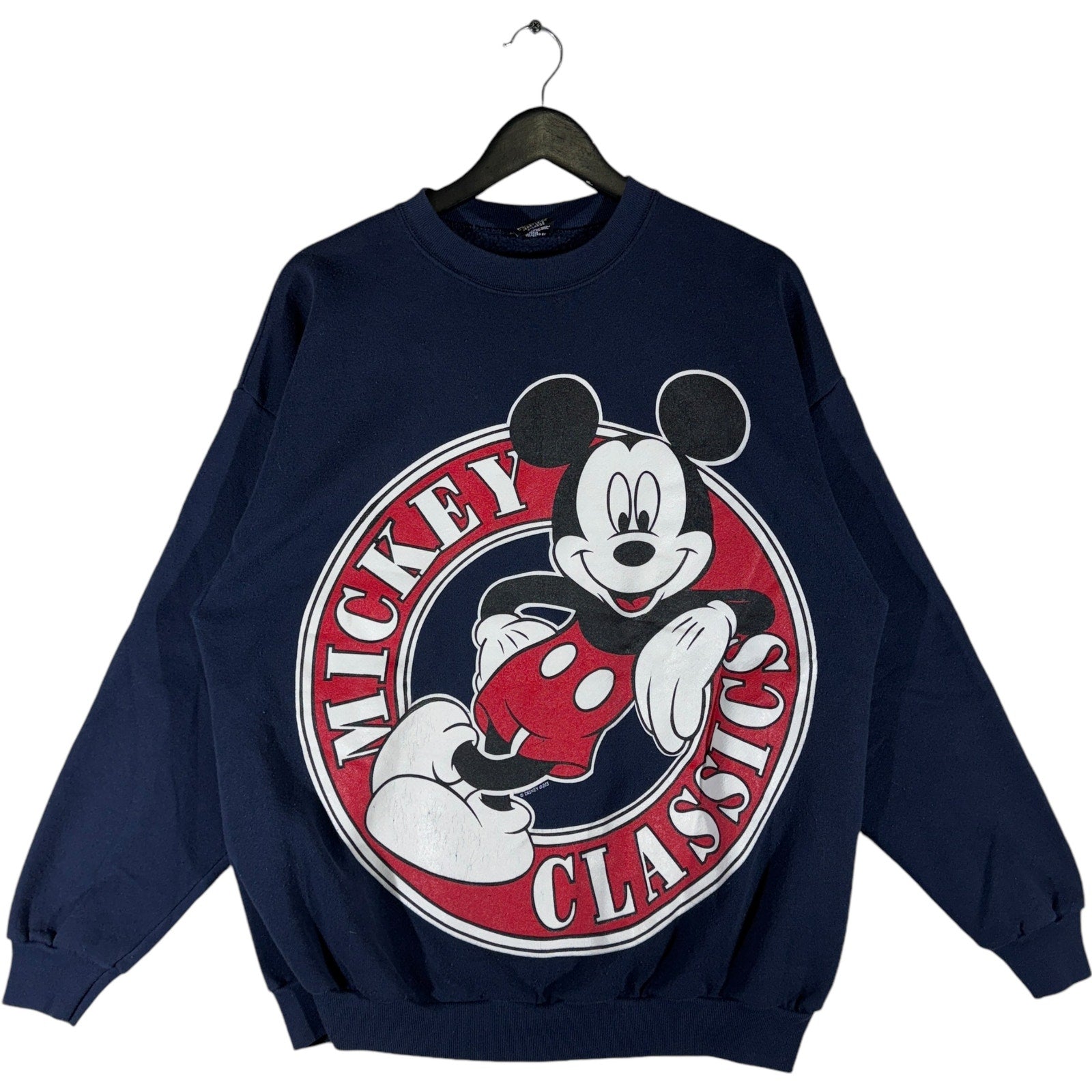 Vintage 90s Jacques Moret store Disney Mickey Mouse Crewneck Sweater Rare ONFA