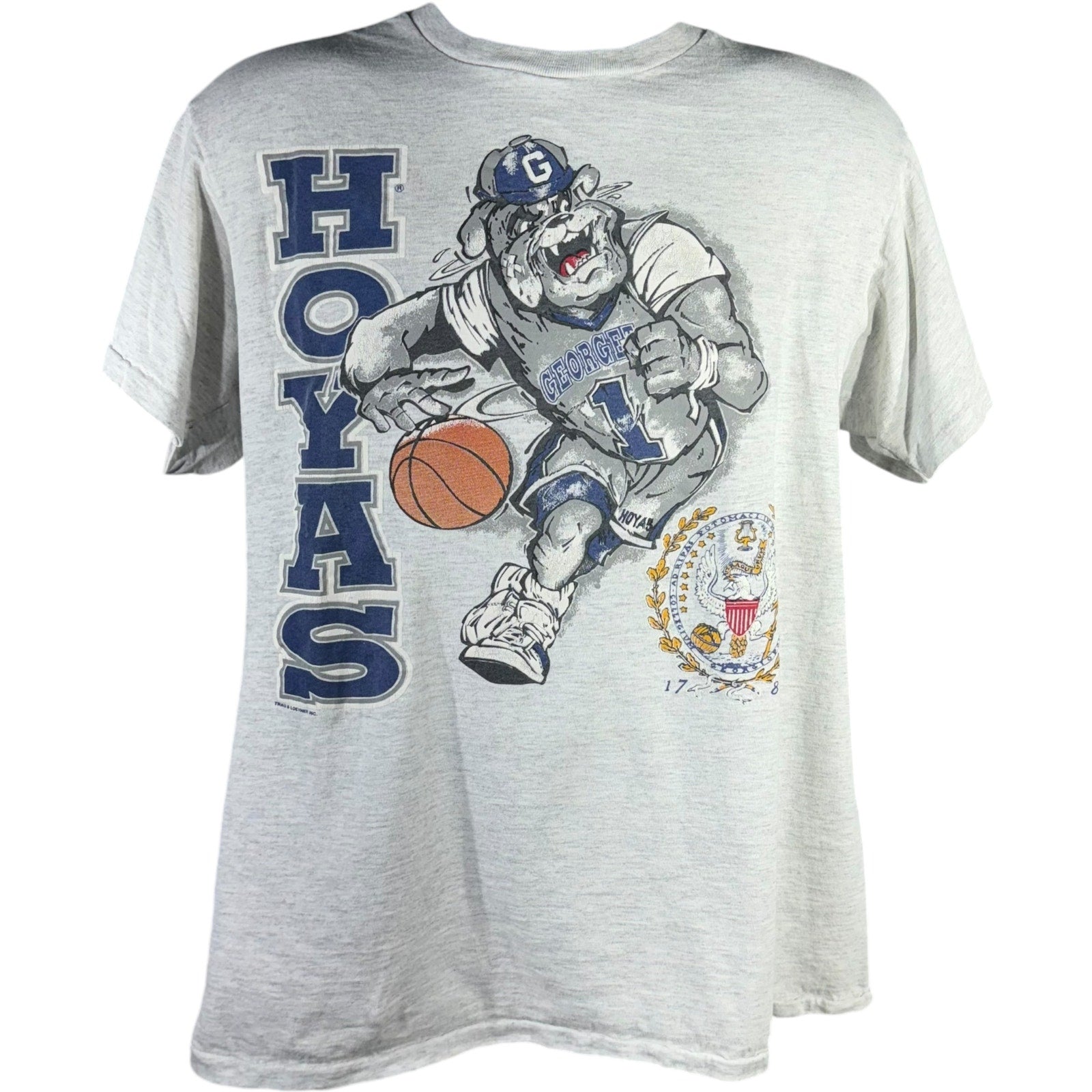 Vintage Georgetown University Hoyas Basketball Tee