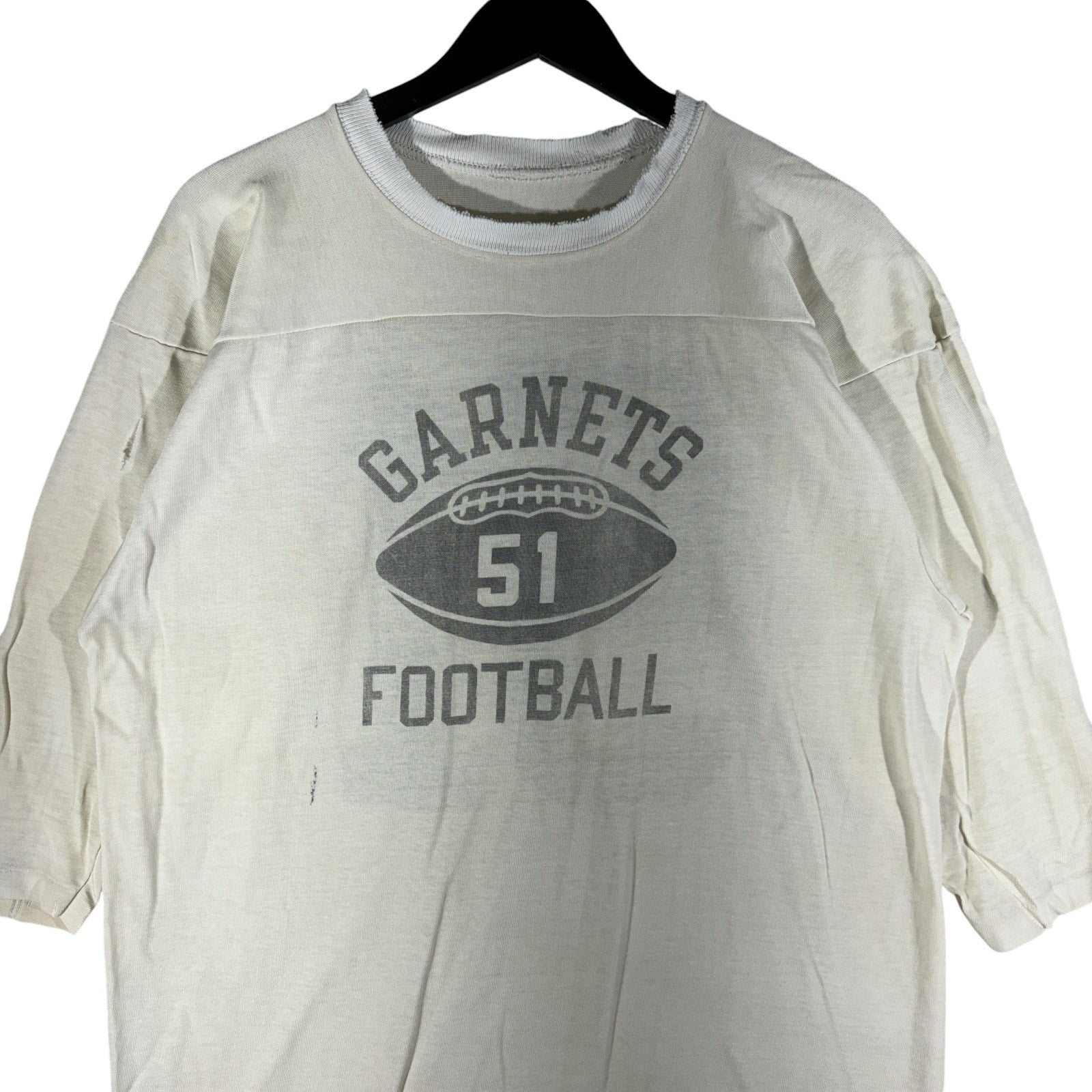 Vintage Champion Garnets Long Sleeve Football Jersey 70s