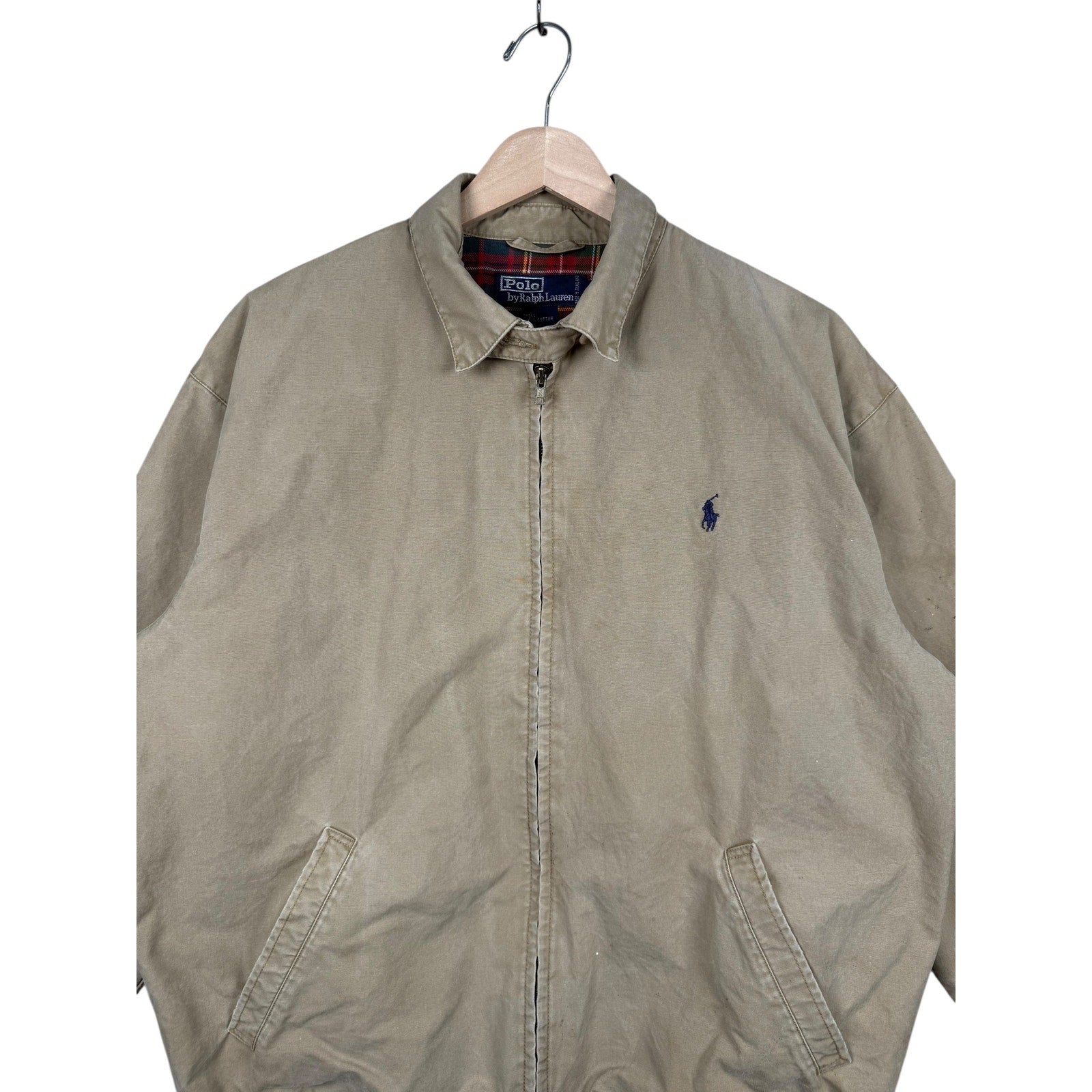 Vintage Polo Ralph Lauren Full Zip Harrington Jacket