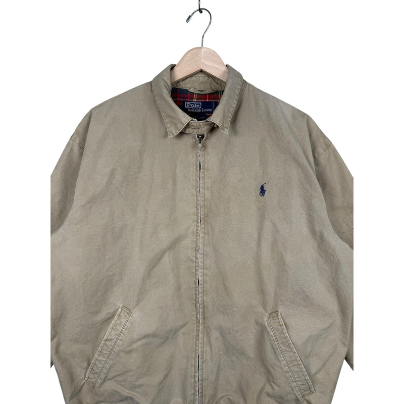 Vintage Polo Ralph Lauren Full Zip Harrington Jacket